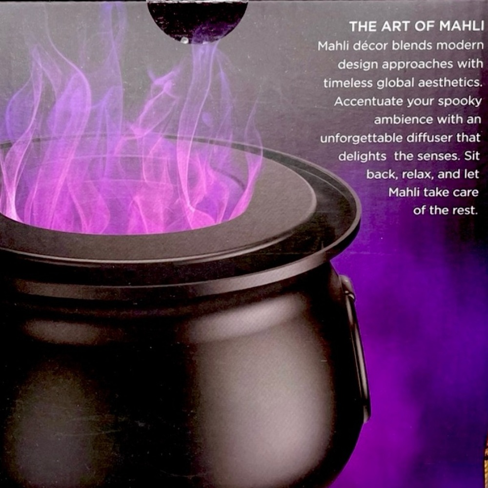 Flaming Cauldron Diffuser | Purple | Mahli | NEW
